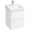 Тумба с раковиной Aquaton Сканди 45 белый  1A2516K0SD010 - 0