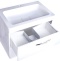 Тумба для комплекта Style Line Каре 70 подвесная, Люкс Plus, белая СС-00002269 - 2