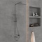 Душевая стойка Vincea Cube сталь VSFS-1C1GM - 1
