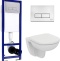Комплект Ideal Standard Tempo W990101 унитаз + инсталляция с кнопкой смыва - 0