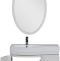Тумба с раковиной Aquanet Сопрано 2-95  белая L 169631 - 7