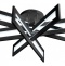 Потолочная люстра iLedex Stalker 9082-R800-X 128W BK - 0