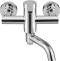 Смеситель для ванны с душем Swedbe Diana хром  1030 - 2