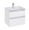 THE GAP Модуль д/раковины 600 мм, 2 ящика, белый глянец 857550806 - 0