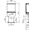 Чаша для унитаза-компакта Ideal Standard Esedra T283401 - 2