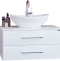 Тумба под раковину СаНта Вегас 80 белый 226015л - 0