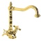 Смеситель для раковины Cezares LORD золото 24 карат  LORD-LS2-03/24 - 2