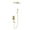 Душевая система встроенная с термостатом Timo Tetra-thermo SX-0199/17SM золото матовое - 0