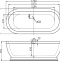 Акриловая ванна BelBagno BB03 - 2