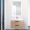 Тумба с раковиной BelBagno Aurora 70 светлое дерево - 3