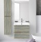 Тумба с раковиной BelBagno Albano 60 светлое дерево - 8