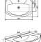 Мебельная раковина Rosa Элеганс 60 4620008196114 - 2