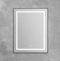  Зеркало BelBagno Kraft 68.5х88.5 с подсветкой, подогревом, черный  SPC-KRAFT-685-885-TCH-WARM-NERO - 3