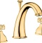 Смеситель Webert Ottocento OT750101010 золото, для раковины - 0