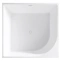 Акриловая ванна Abber 140x140, универсальная  AB9337 - 2