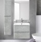 Тумба с раковиной BelBagno Albano 70 серый - 8