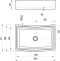 Накладная раковина Ravak FORMY 60 см  XJM01260000 - 9