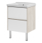 Тумба под раковину Misty Мускат 60 белая глянцевая П-Мус01060-0112Я - 0