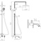 Душевая стойка Zorg Antic A 201DS-SL - 4