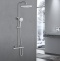 Душевая стойка Vincea Desire VSFS-1D0TCH с термостатом, хром - 1