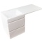 Тумба под раковину Style Line Даллас 120 Люкс Plus, белый  СС-00002351 - 1