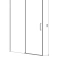 Душевая дверь в нишу Vincea Dice 130х200 профиль хром стекло прозрачное VDS-4D130CL - 3
