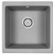Мойка кухонная Paulmark Brilon 45 серый матовый PM104546-GRM - 0