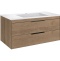 Тумба под раковину Vincea Chiara 100 светлое дерево VMC-2C2100NO - 1