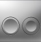 Кнопка смыва Geberit Delta 21 115.125.46.1 хром матовый - 0