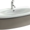 Тумба с раковиной Jacob Delafon Presquile 100 серый титан, 1 ящик - 0