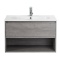 Тумба под раковину BelBagno Kraft 80 серый KRAFT-800-1C-SO-CG - 0