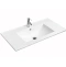 Раковина встраиваемая CeramaLux N 91.5 см белый  9090Е - 0