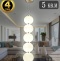 Подвесной светильник Natali Kovaltseva LOFT LED LED LAMPS 81100/5C GOLD WHITE - 2