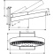 Верхний душ Hansgrohe Rainfinity 360 3jet, шлифованная бронза 26234140 - 1