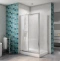 Душевой уголок BelBagno Due 120x90 профиль хром стекло прозрачное DUE-AH-1-120/90-C-CR - 1