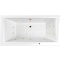 Ванна акриловая WHITECROSS Savia Duo Ultra 170x80 с гидромассажем белый - золото 0103.170080.100.ULTRA.GL - 0