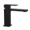 Смеситель для раковины Vincea Cube черный матовый VBF-1C01MB - 0