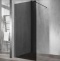 Душевая перегородка Vincea Walk-In 90х200 вороненая сталь стекло тонированное VSW-1H900CGGM - 0
