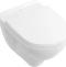 Унитаз подвесной Villeroy & Boch O'Novo 5660HRR1 alpin, безободковый - 0
