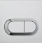 Кнопка смыва Vitra Concealed Cisterns сталь  740-0940 - 0