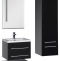 Тумба Aquanet Нота 58 подкатная, черная 00170731 - 19