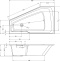 Акриловая ванна Riho Rething Space 180х110 R B115001005 - 1
