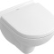 Унитаз подвесной Villeroy & Boch O Novo 5688 H1 01 alpin, с микролифтом 5688H101 - 0