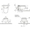 Интеллектуальный подвесной унитаз VitrA V-Care Basic белый с сиденьем микролифт 5674B003-6193 - 5