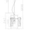 Подвесной светильник Freya Basilica FR5166PL-01BS - 3