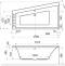 Акриловая ванна Excellent Sfera 170x100 левая WAEX.SFL17WH - 1