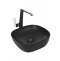Раковина накладная Weltwasser WW ELBACH 2184 MB 37 матовый черный  10000004527 - 0