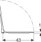 500.239.01.1 Geberit Smyle Square Сиденье для унитаза антибактериальное, высота 45 мм - 4