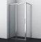 Душевой уголок Wasserkraft Lopau 120x90 L профиль хром стекло прозрачное 32S07L - 0