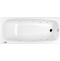 Ванна акриловая WHITECROSS Layla 180x80 с гидромассажем белый - золото 0102.180080.100.SOFT.GL - 0